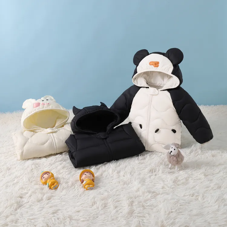 【90绒】儿童羽绒服轻薄男童宝宝女童冬装中小童轻便连帽外套冬季