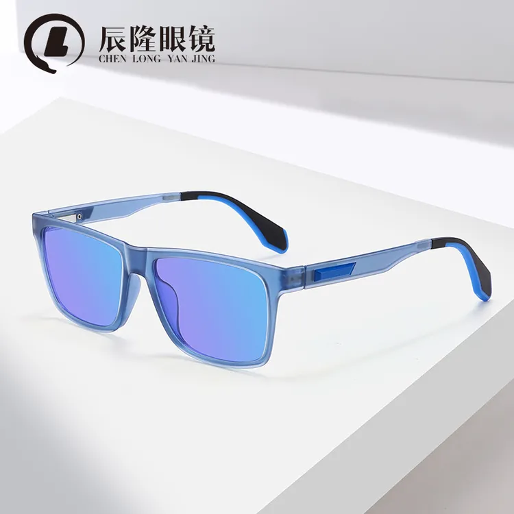 时尚方框TR90偏光墨镜男士户外运动开车钓鱼镜防紫外线太阳镜L182商品图