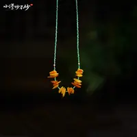 【缪老师严选】SJ2933 蜜蜡碎石项链 多样性发其一