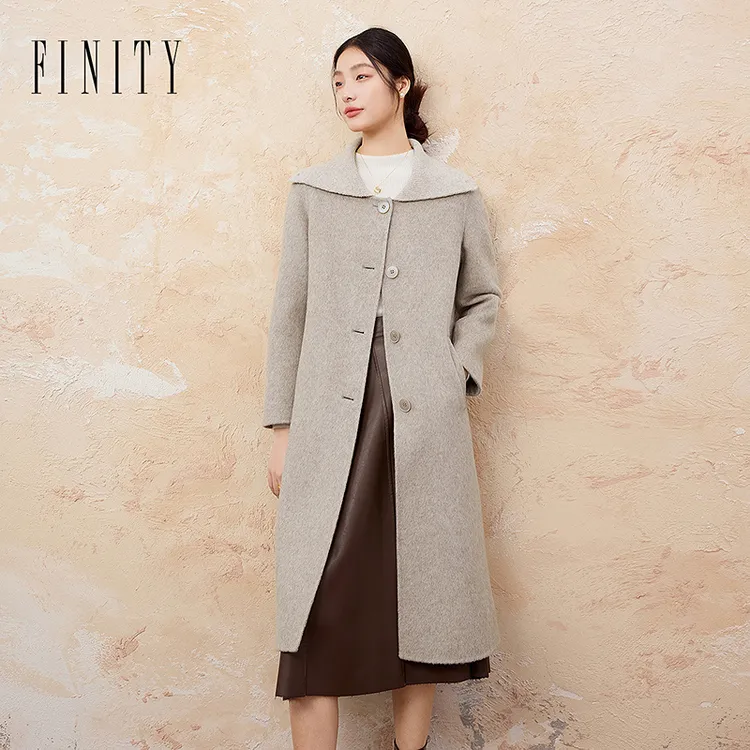 【专属】FINITY 新品时尚户外休闲保暖宽松百搭大衣 F21XAA02D4