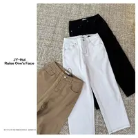 HUI-【招牌裤】070020 净版直筒牛仔裤