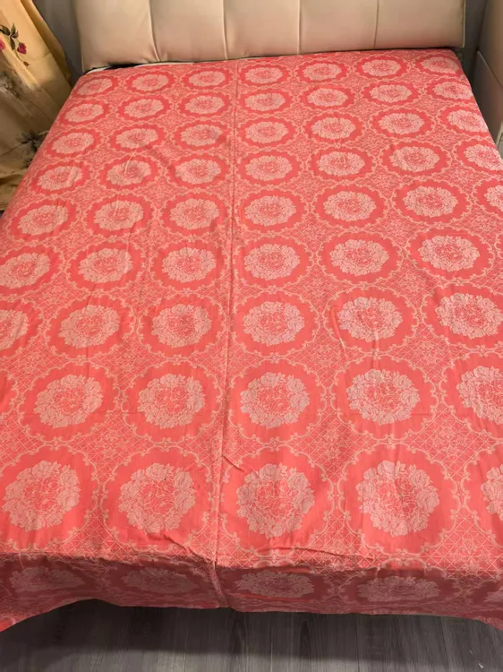 全新老床单孤品高货大统厚实花型独特