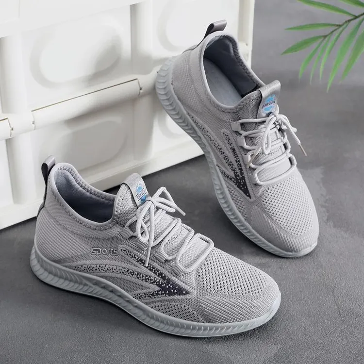 春秋老北京布鞋男士休闲鞋厚底透气软底防滑中老年人爸爸鞋男运动