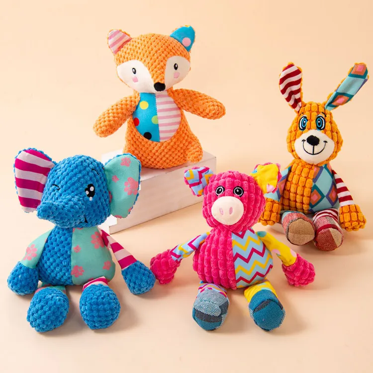 狗狗发声玩具解闷神器宠物耐咬消耗体力磨牙毛绒玩具柴犬泰迪柯基