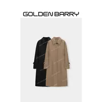 GOLDENBARRY|110045“城市漫游者”高级感中长款风衣