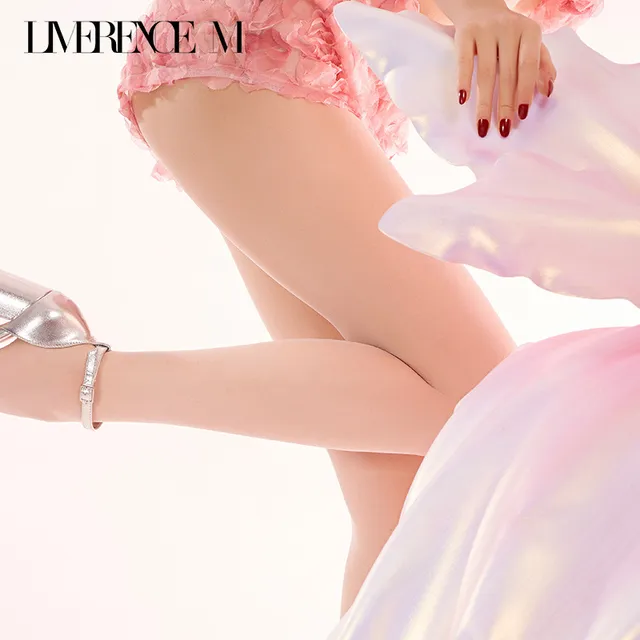 涞觅「绮丽体香丝袜」女薄款防勾丝夏季性感网纱无缝1D美肤连裤袜