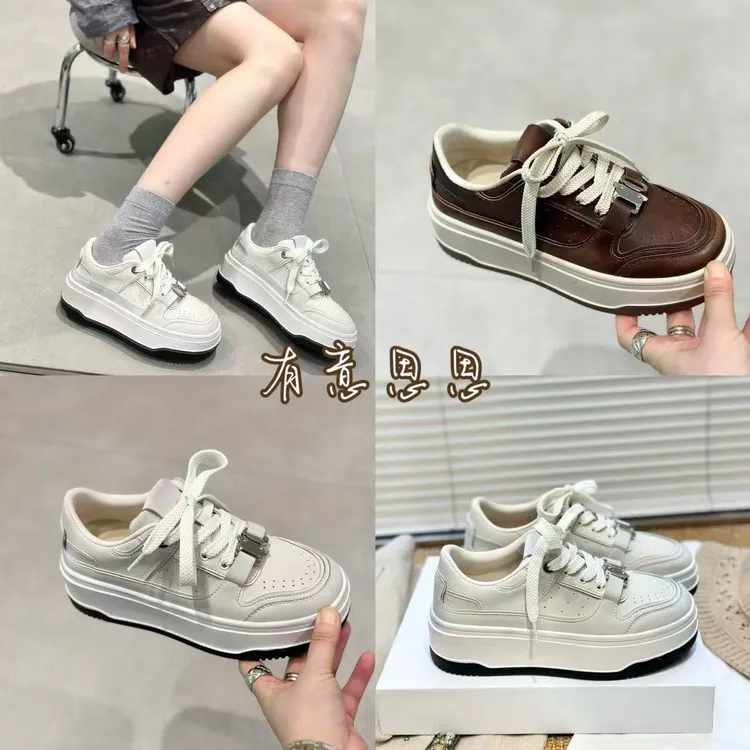 有意思思女鞋“长期主义”时尚百搭系带ins潮流舒适网红韩版透气