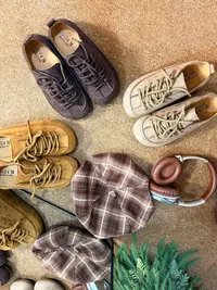 【内增高4CM】可爱大头鞋小众厚底勃肯鞋