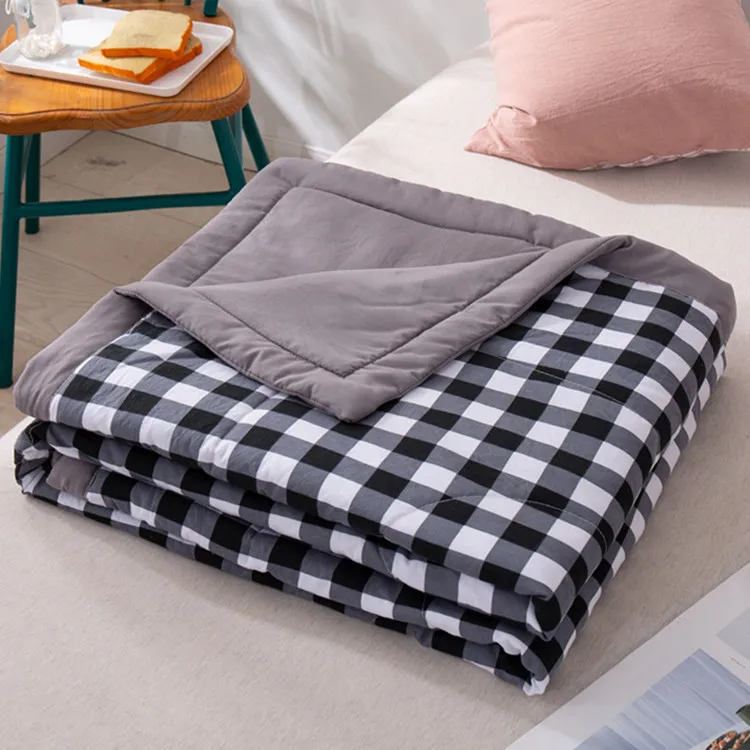 亲肤夏被空调被春秋可水洗被子单双人学生宿舍夏凉被薄被子可机洗