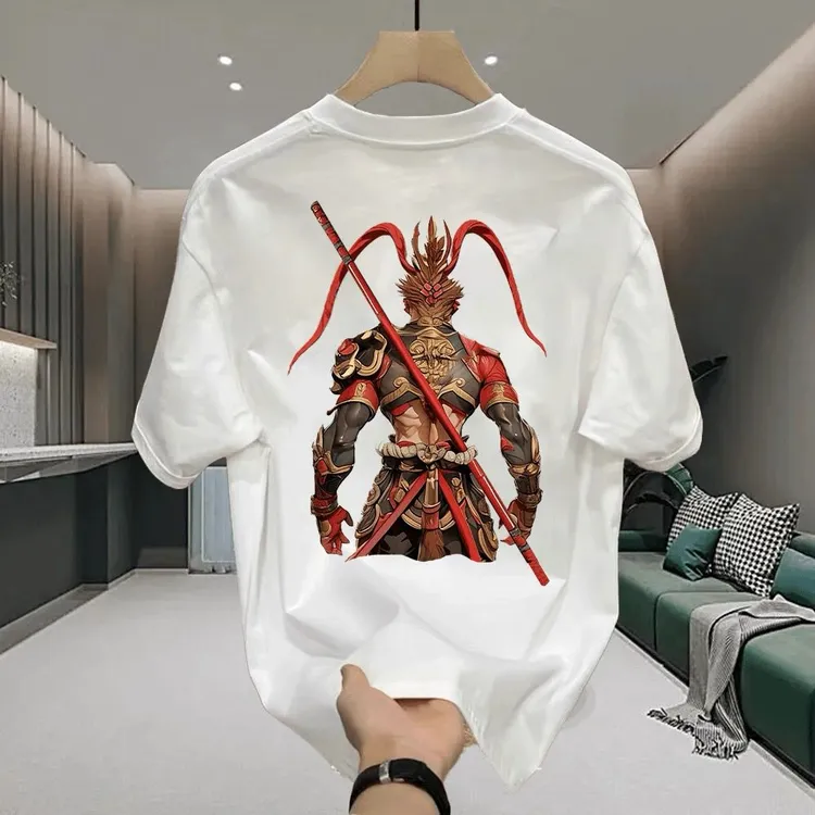 【轻奢品质】长袖T恤时尚休闲棉新款大码短袖恤情侣潮牌宽松