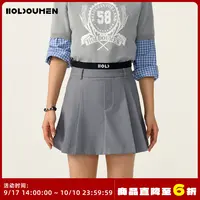Holdoumen25夏季日常系列双腰头解构短裙