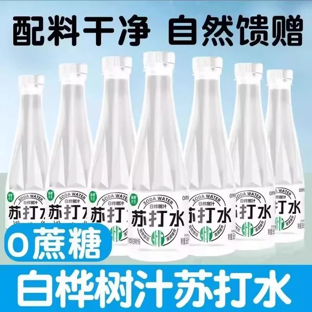 愉果先生白桦树汁苏打水饮料系列网红饮品休闲聚餐解腻清爽口饮料