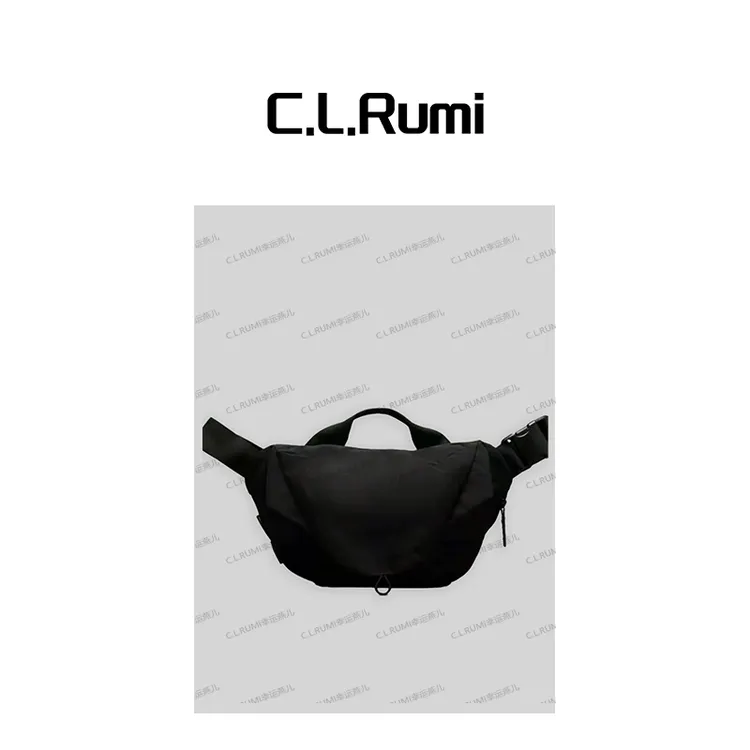 【燕子甄选】“饺子包"百搭经典单肩休闲磁吸扣斜挎胸包6234pj