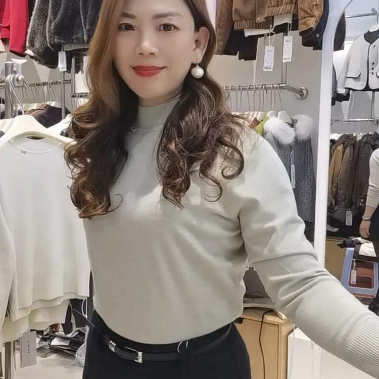 2025新款弹力百搭不显肉肉线衣