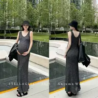 SG / 郭幂幂 AW 气质高级感 修身显瘦针织背心裙Q-20251673