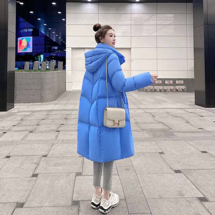 超厚羽绒服女中长款最新款2025冬装流行韩版加厚保暖极寒东北外套