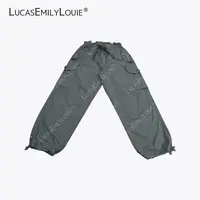 LUCASEMILYLOUIE 欢姐0220系带大口袋可调节裤脚工装裤2510721