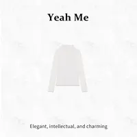 Yeah Me/也觅【蕾丝打底】秋冬新款时尚亲肤内搭修身蕾丝打底衫