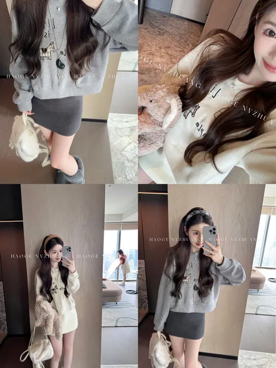 浩哥严选●斑马HGQ5WY4120A卫衣预百搭减龄舒适秋冬日常休闲设计感