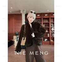 THE MENG【旧金山】丹麦水貂毛皮一体皮草外套#M253M1248