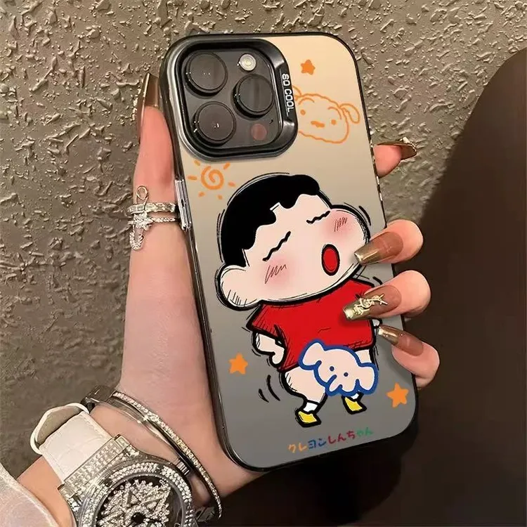 彩银小新适用苹果16ProMax手机壳15Pro苹果iPhone17女14防摔13P