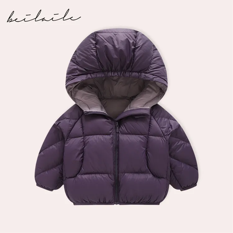 【三防泡芙羽绒外套 】婴儿童衣服宝宝羽绒外套白鸭绒厚i16 AM