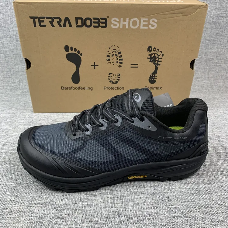 出口欧美单轻量化男士越野跑鞋防滑透气登山徒步鞋~适合宽脚胖脚