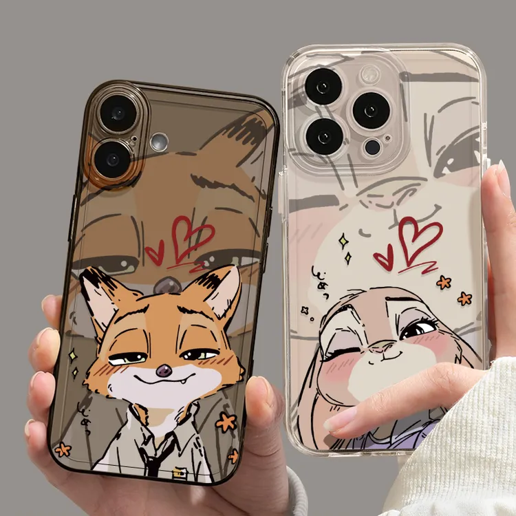 尼克朱迪适用于苹果17p/华为/小米17/vivo/OPPO超火情侣款手机壳