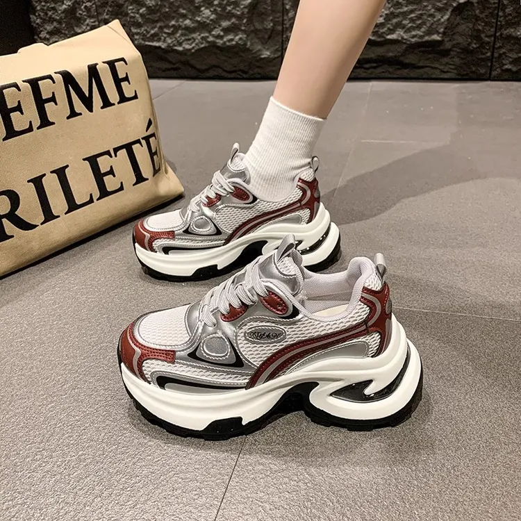 运动休闲鞋老爹鞋防滑时尚休闲鞋透气时尚厚底休闲鞋百搭网红