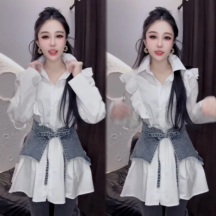 2025秋冬新款时尚显瘦气质网红高档套装女高级百搭宽松大码两件套