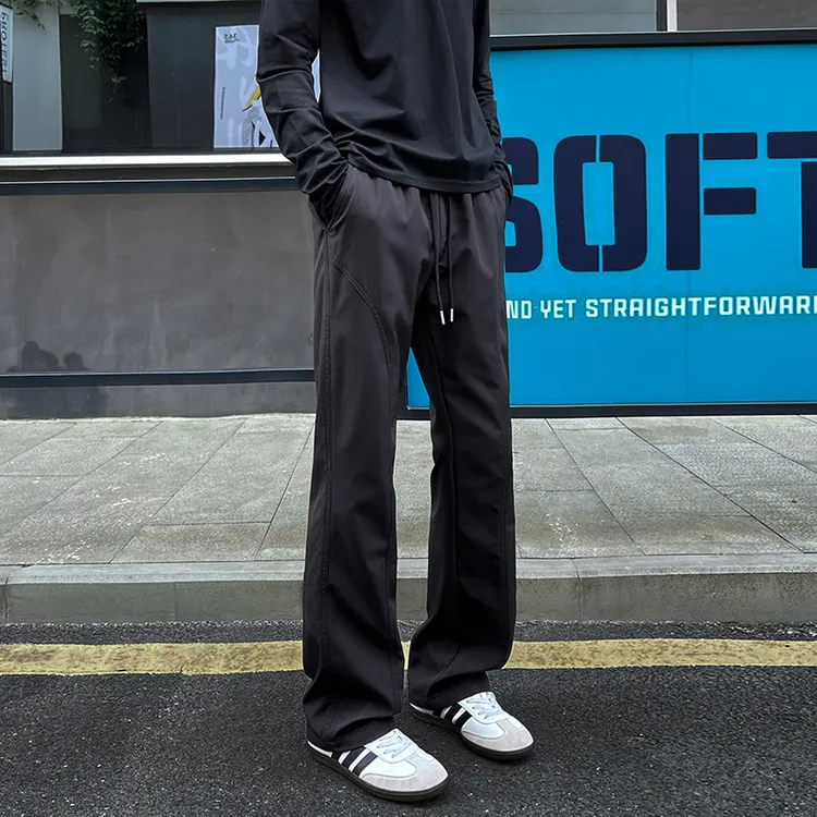 工装裤男新款男装秋冬秋季款爆款弯刀裤痞帅男装穿搭百搭休闲裤
