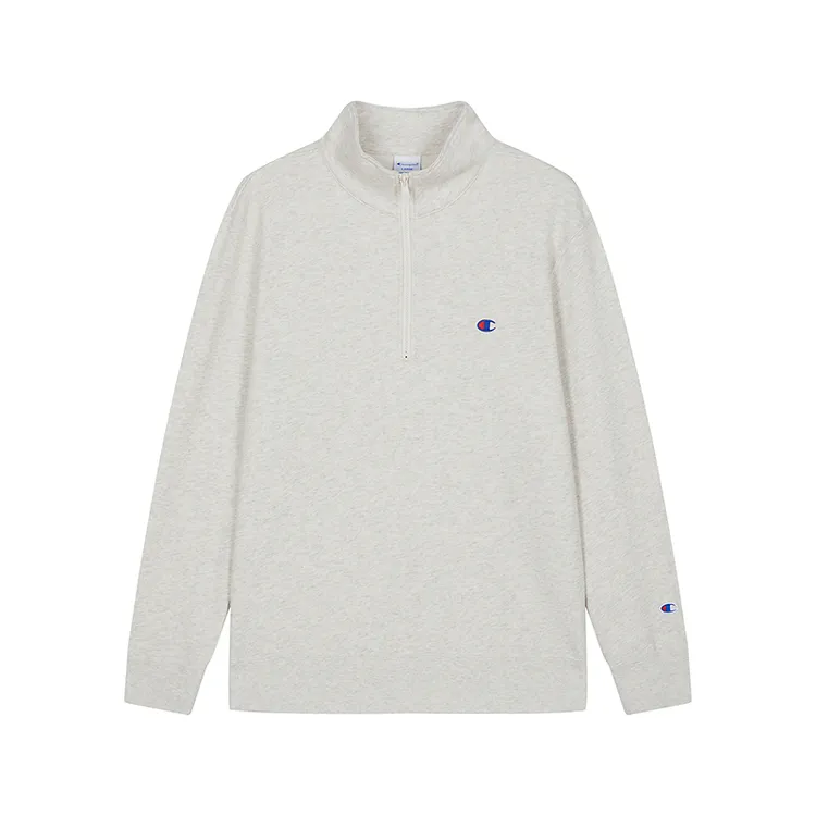 Champion【琥珀流光】冠军25新款半拉链翻领卫衣百搭立领U5CSWJM001