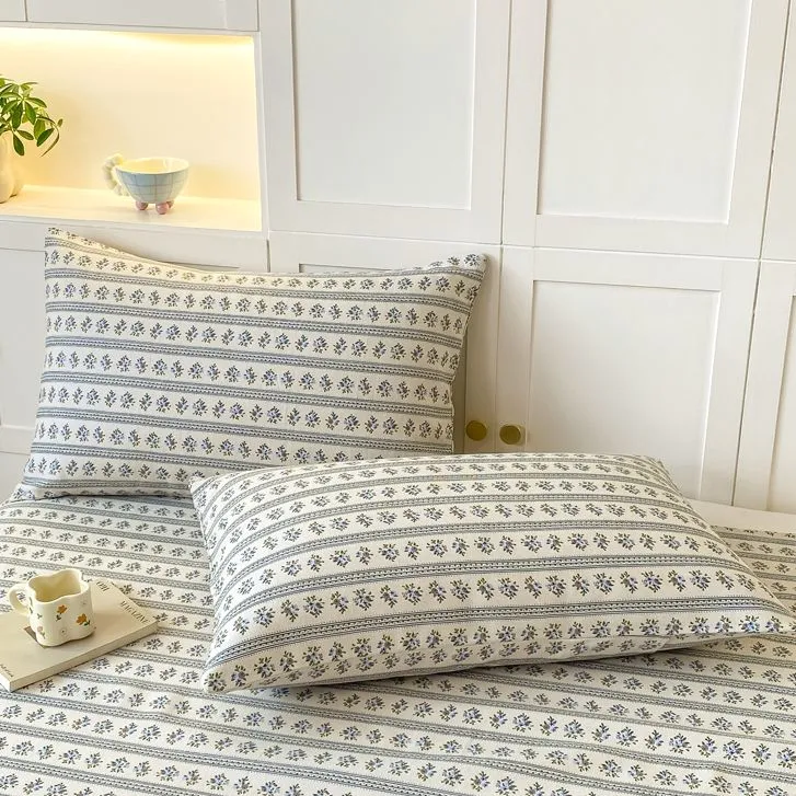 夏季原棉老粗布枕套家用双人一对装非全棉纯棉防头油枕头套单人