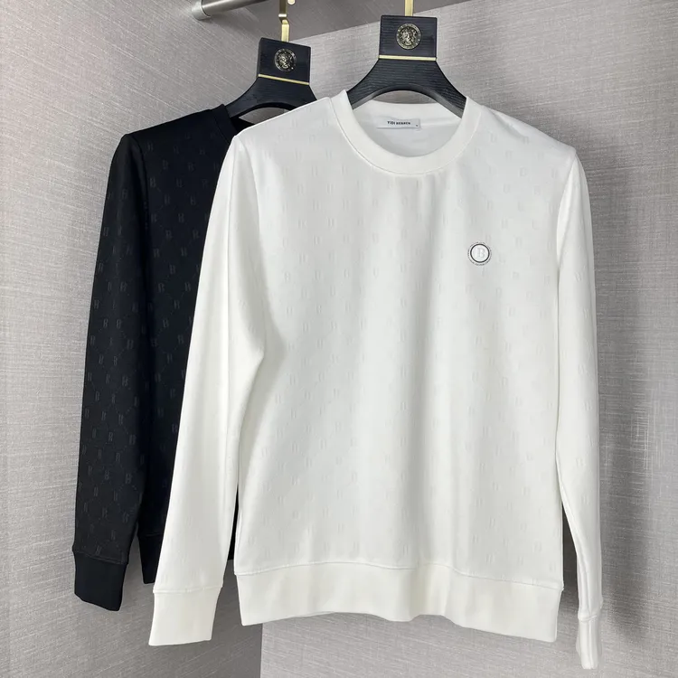 潮牌欧货印花圆领卫衣男2025春秋新款欧洲站休闲打底衫长袖T恤