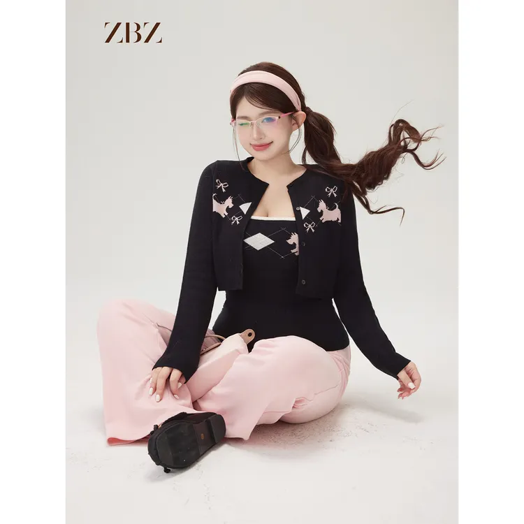 周白子 12/22 【芝麻点三色提花 ·“桃乐丝梦境”】TWC705 ZTWC706