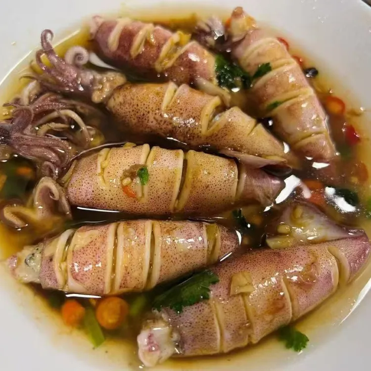 舟山海鲜笔管鱿鱼三盒（约2.4斤）