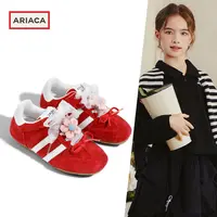 ARIACA艾芮苏女童复古德训鞋透气女孩休闲鞋秋季新款软底儿童鞋子
