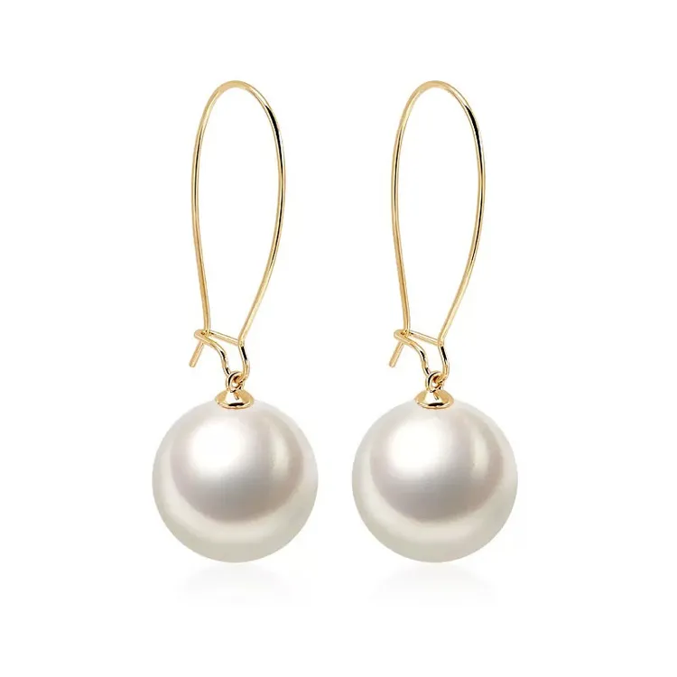 合金仿珍珠耳饰 633新款珠珠流苏长款复古风气质时尚百搭简约