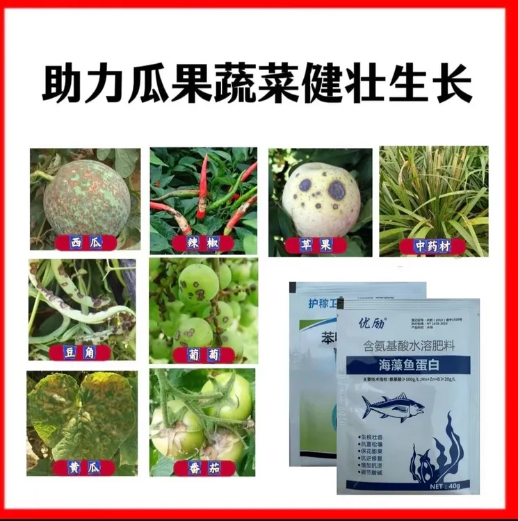 瓜果蔬菜大田果树通用型农作物生长升级版肥料高级叶面肥