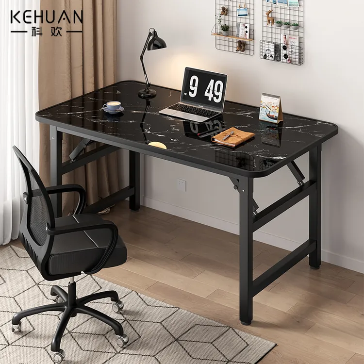 可折叠电脑桌免安装桌子家用卧室学生学习桌出租屋简约办公桌书桌