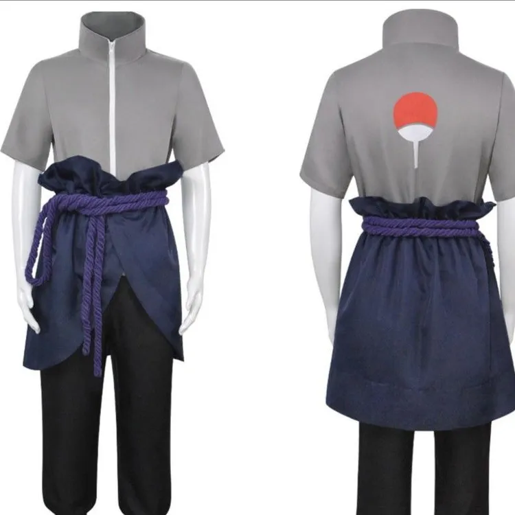 忍者cosplay服装疾风宇智波佐助cos服漫展动漫角色扮演二代佐助服