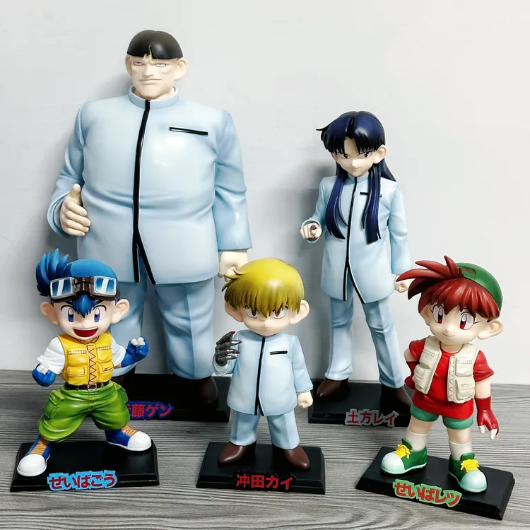 小豪 小烈 冲田海土方令进藤源四驱兄弟动漫GK手办摆件模型