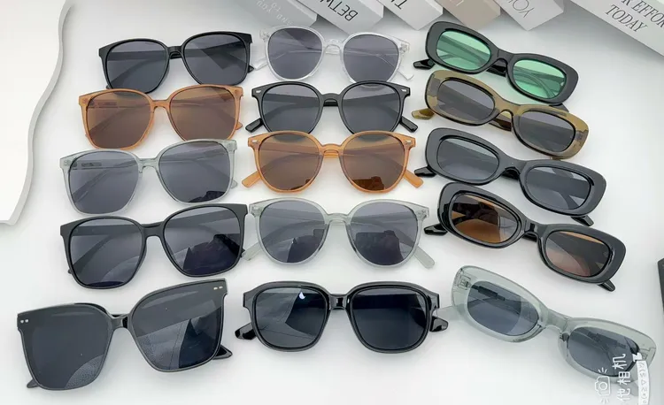 男女太阳镜运动款GM款混批活动专用特价50付时尚黑色大框潮流