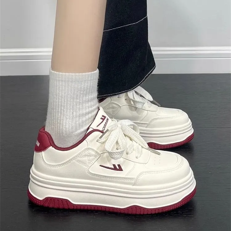 回力运动百搭鞋子女2025新款爆款厚底韩版女鞋时尚休闲运动鞋ins