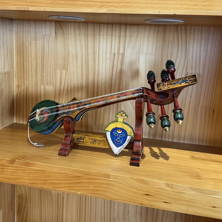 拉孜礼品）西藏特色乐器扎念适合客厅和大餐厅书房等摆放