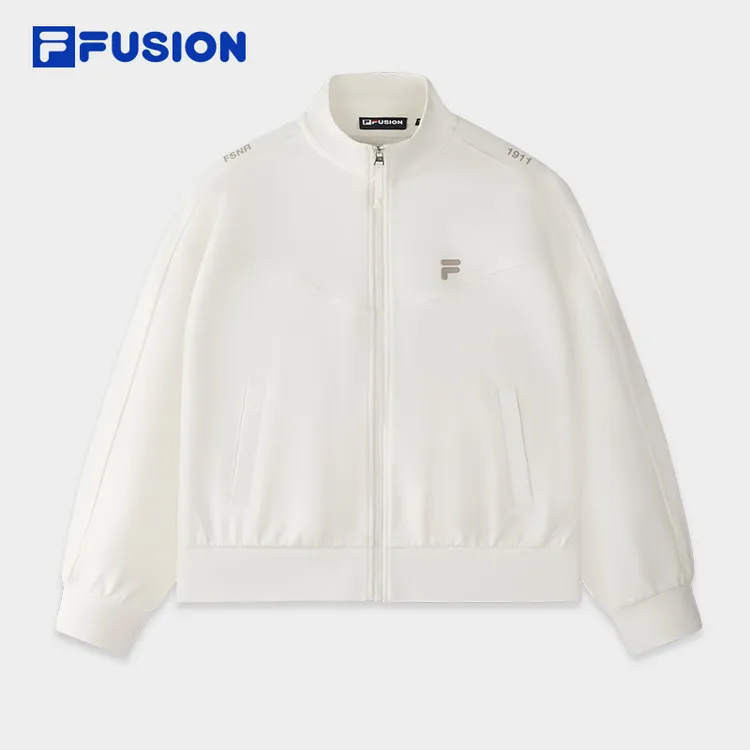 FILA斐乐运动外套女子春秋款立领时尚百搭长袖上衣T11W525501F