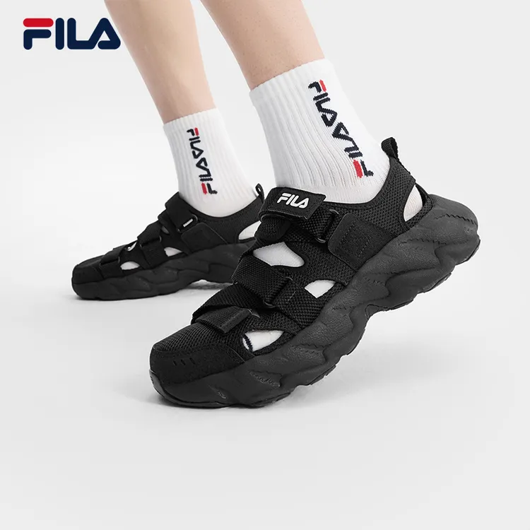 Fila/斐乐SP 2025夏季新款运动蕨草凉鞋舒适休闲拖鞋F12M522404F