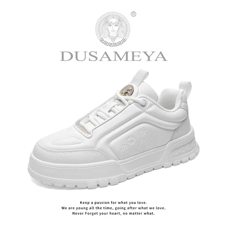 DUSAMEYA/杜莎米娅秋冬新款印花休闲百搭厚底防滑软底潮鞋