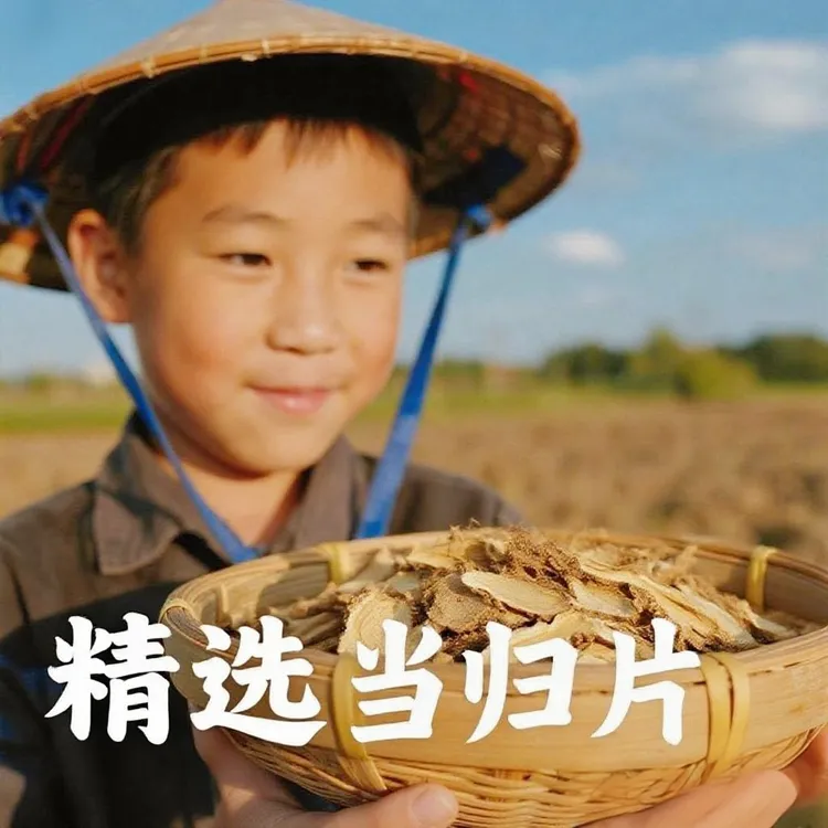 甘肃岷县无硫当归头片可煲汤煮水人工精选品质保证产地直供原色