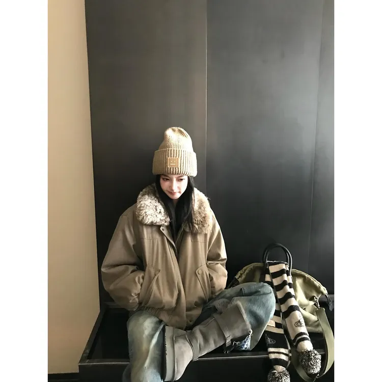 区区欧阳"m*u系飞行夹克"重磅T0P级超蓬松90鹅绒！托斯卡纳羽绒服